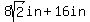 8sqrt%282%29in%2B16in
