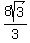 8sqrt%283%29%2F3%29