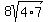 8sqrt%284%2A7%29