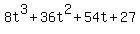 8t%5E3%2B36t%5E2%2B54t%2B27