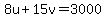 8u%2B15v=3000