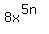 8x%5E%285n%29