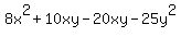 8x%5E2%2B10xy-20xy-25y%5E2