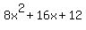 8x%5E2%2B16x%2B12