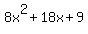 8x%5E2%2B18x%2B9