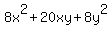 8x%5E2%2B20xy%2B8y%5E2
