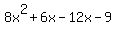 8x%5E2%2B6x-12x-9