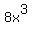 8x%5E3