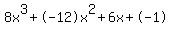 8x%5E3%2B-12x%5E2%2B6x%2B-1