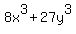 8x%5E3%2B27y%5E3