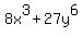 8x%5E3%2B27y%5E6