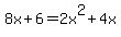 8x+%2B+6+=+2x%5E2+%2B+4x