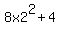 8x+2%5E2+%2B+4
