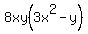 8xy%283x%5E2-y%29