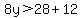 8y%3E28%2B12