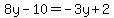 8y-10=-3y%2B2