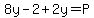 8y-2%2B2y=P