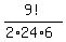 9%21%2F%282%2A24%2A6%29