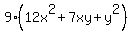 9%2812x%5E2%2B7xy%2By%5E2%29