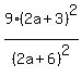 9%282a%2B3%29%5E2%2F%282a%2B6%29%5E2