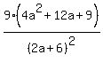 9%284a%5E2%2B12a%2B9%29%2F%282a%2B6%29%5E2