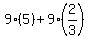 9%285%29%2B9%282%2F3%29