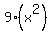 9%28x%5E2%29