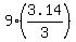 9%2A%283.14%2F3%29