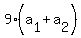 9%2A%28a%5B1%5D+%2B+a%5B2%5D%29