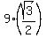 9%2A%28sqrt%283%29%2F2%29