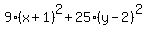 9%2A%28x%2B1%29%5E2+%2B+25%2A%28y-2%29%5E2