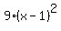 9%2A%28x-1%29%5E2