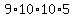 9%2A10%2A10%2A5