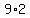9%2A2%29+=+9%2A2%28x-1