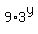 9%2A3%5Ey