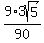 9%2A3sqrt%285%29%2F90