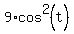 9%2Acos%5E2%28t%29