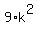 9%2Ak%5E2