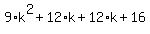 9%2Ak%5E2%2B12%2Ak%2B12%2Ak%2B16
