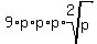9%2Ap%2Ap%2Ap%2Aroot%282%2C+p%29