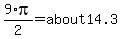 9%2Api%2F2=about+14.3