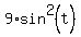 9%2Asin%5E2%28t%29