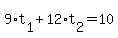 9%2At%5B1%5D%2B12%2At%5B2%5D=10