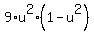 9%2Au%5E2%2A%281-u%5E2%29