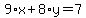 9%2Ax%2B8%2Ay=7