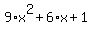 9%2Ax%5E2%2B6%2Ax%2B1