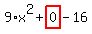 9%2Ax%5E2%2Bhighlight_red%28+0+%29-16