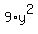 9%2Ay%5E2