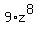 9%2Az%5E8