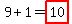 9%2B1=highlight%2810%29
